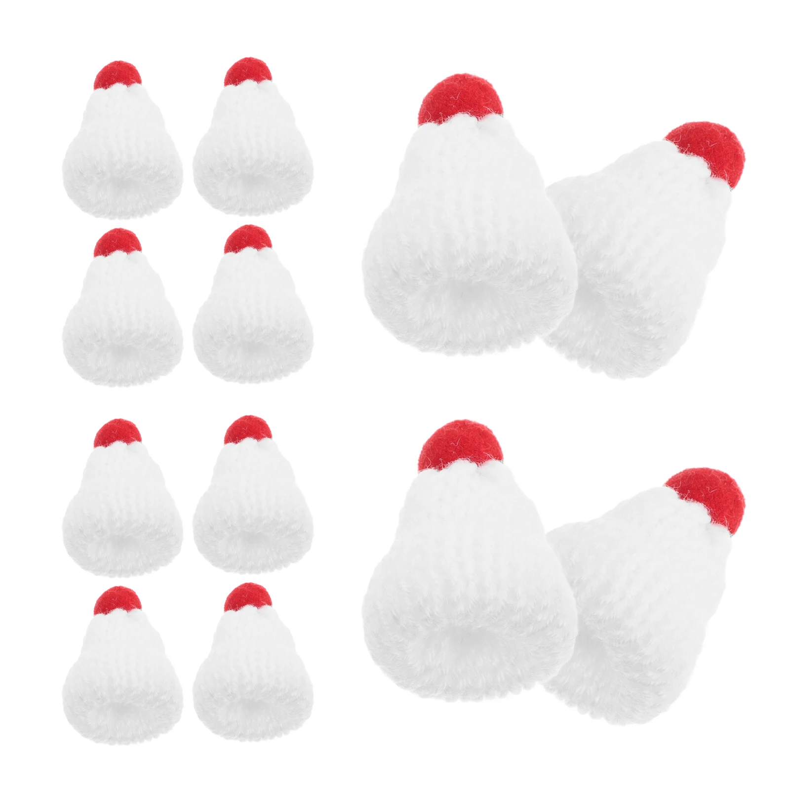 12 Pcs Baby Mini Santa Hat Diy Craft Handmade Accessories Christmas Tree White Het 
12 Pcs Baby Mini Santa Hat Diy Craft Handmade Accessories Christmas Tree White Het