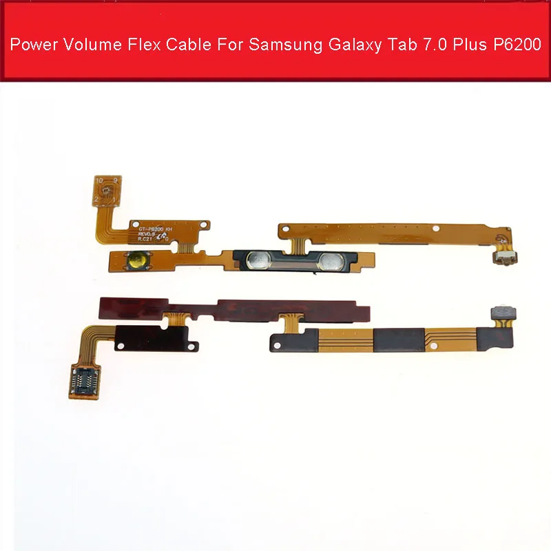 ON/OFF Power Volume Button Flex Cable For Samsung Galaxy Tab 7.0 Plus P6200 GT-P6200 Power Volume Control Key Side Replacement
ON/OFF Power Volume Button Flex Cable For Samsung Galaxy Tab 7.0 Plus P6200 GT-P6200 Power Volume Control Key Side Replacement