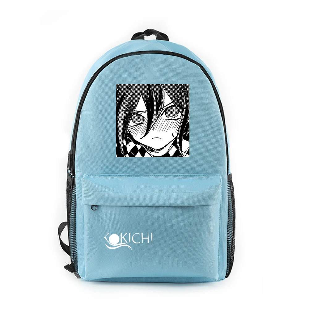 Hip Hop Popular Peculiar Kokichi Ouma Notebook Backpacks pupil School Bags Print Oxford Waterproof Boys/Girls Laptop Backpacks
Hip Hop Popular Peculiar Kokichi Ouma Notebook Backpacks pupil School Bags Print Oxford Waterproof Boys/Girls Laptop Backpacks