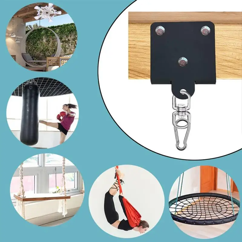 Heavy Punching Boxing Bag Hanger - Heavy Duty Bag Hanger Bracket,360° Rotation Wall Ceiling Mount Wood Hook
Heavy Punching Boxing Bag Hanger - Heavy Duty Bag Hanger Bracket,360° Rotation Wall Ceiling Mount Wood Hook