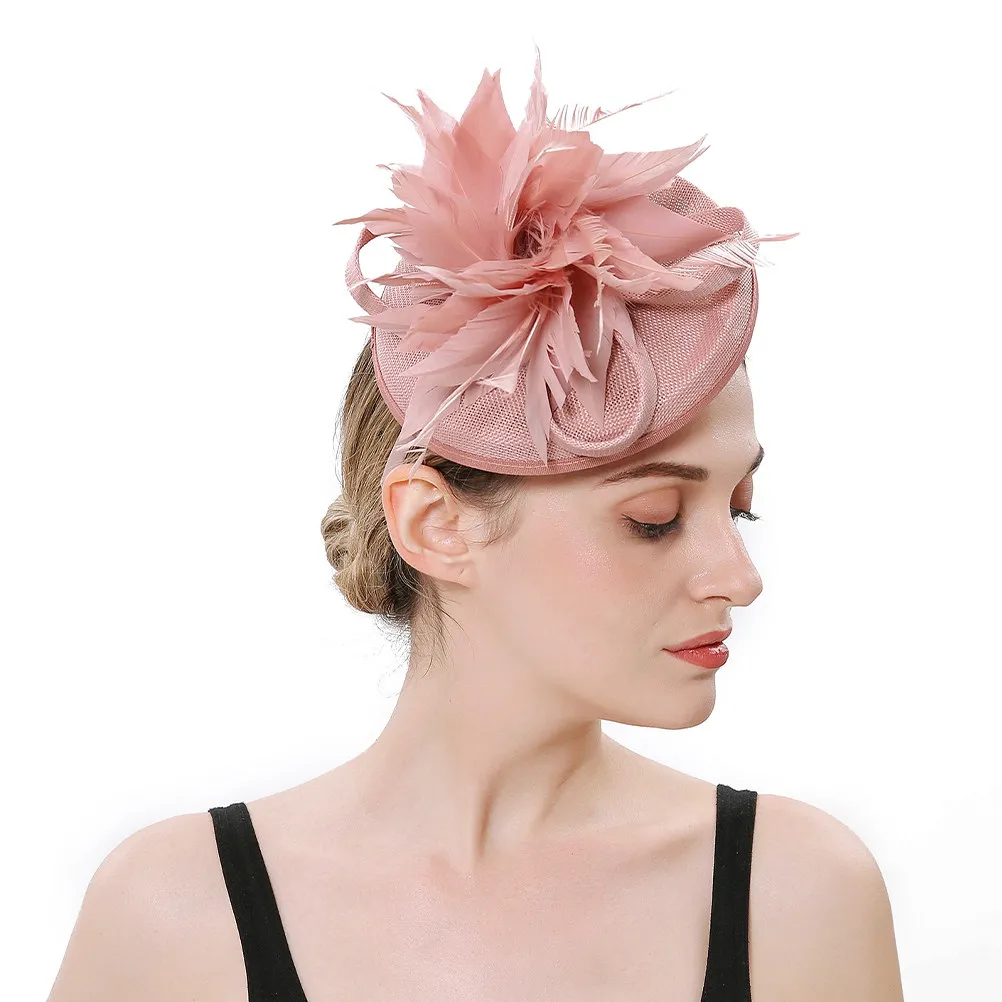 Flower Fascinator Women Classic Color Lightweight Elegant Cocktail Tea Party Hat Hair Clip Headband Evening Dress Hat
Flower Fascinator Women Classic Color Lightweight Elegant Cocktail Tea Party Hat Hair Clip Headband Evening Dress Hat