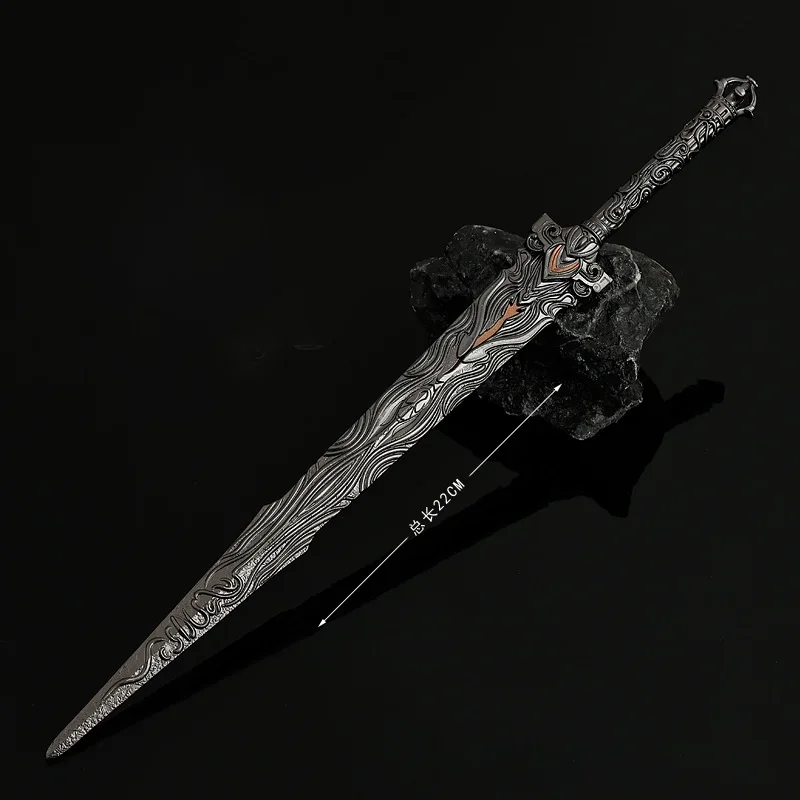 22cm Perfect World Anime Figure ShiHao Da Luo Immortal Sword Metal Craft Ornament Samurai Katana Model Decorate Sword Collection
22cm Perfect World Anime Figure ShiHao Da Luo Immortal Sword Metal Craft Ornament Samurai Katana Model Decorate Sword Collection