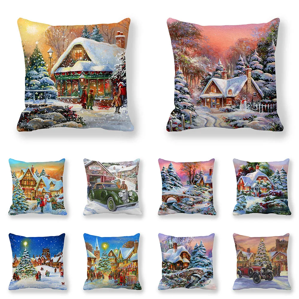 New Year's Saint Merry Christmas Decoration Print Cushion Cover Home Living Room Sofa Pillow 45x45cm
New Year's Saint Merry Christmas Decoration Print Cushion Cover Home Living Room Sofa Pillow 45x45cm