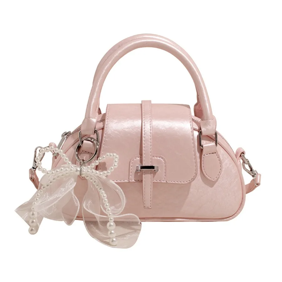 French retro fashion niche design handbag bowling bag senior sense of simplicity versatile oceanic crossbody women's bags
French retro fashion niche design handbag bowling bag senior sense of simplicity versatile oceanic crossbody women's bags