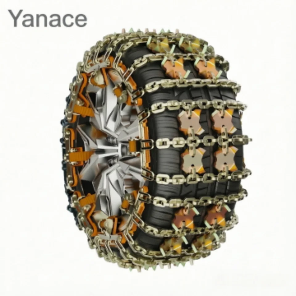 Yanace Premium Snow Chains Ultimate Winter Traction & Safety for SUVs Trucks – Durable Anti-Slip Tire Chains for Icy Roads
Yanace Premium Snow Chains Ultimate Winter Traction & Safety for SUVs Trucks – Durable Anti-Slip Tire Chains for Icy Roads