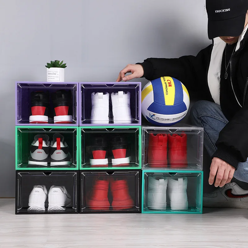 Hard shell superimposed single household large thickened shoebox magnetic suction combined flip light luxury storage box
Hard shell superimposed single household large thickened shoebox magnetic suction combined flip light luxury storage box