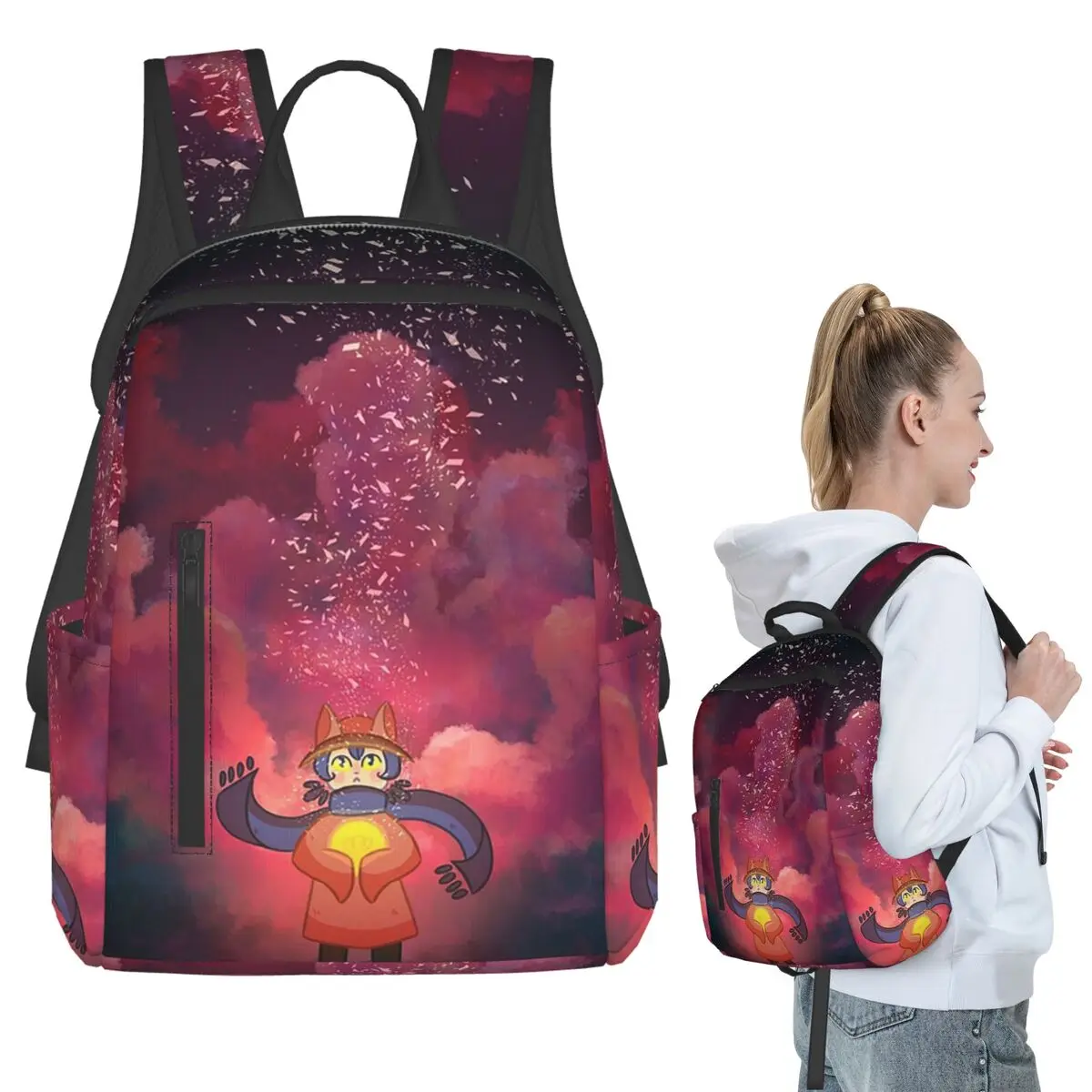 Niko Oneshot Game Backpack Student BookBag Kids School Bag Computer Shoulder Bags Men Women
Niko Oneshot Game Backpack Student BookBag Kids School Bag Computer Shoulder Bags Men Women