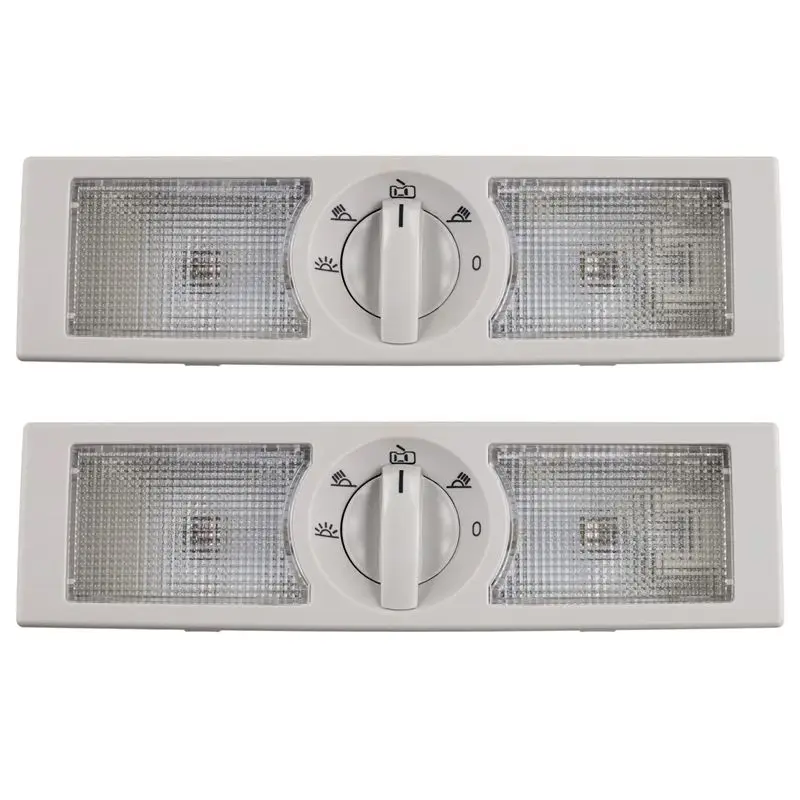 Efficientt-2X Car Rear Roof Reading Light Ceiling Lights For VW Polo 9N TOURAN 2002-2010 6Q0947291A Gray
Efficientt-2X Car Rear Roof Reading Light Ceiling Lights For VW Polo 9N TOURAN 2002-2010 6Q0947291A Gray