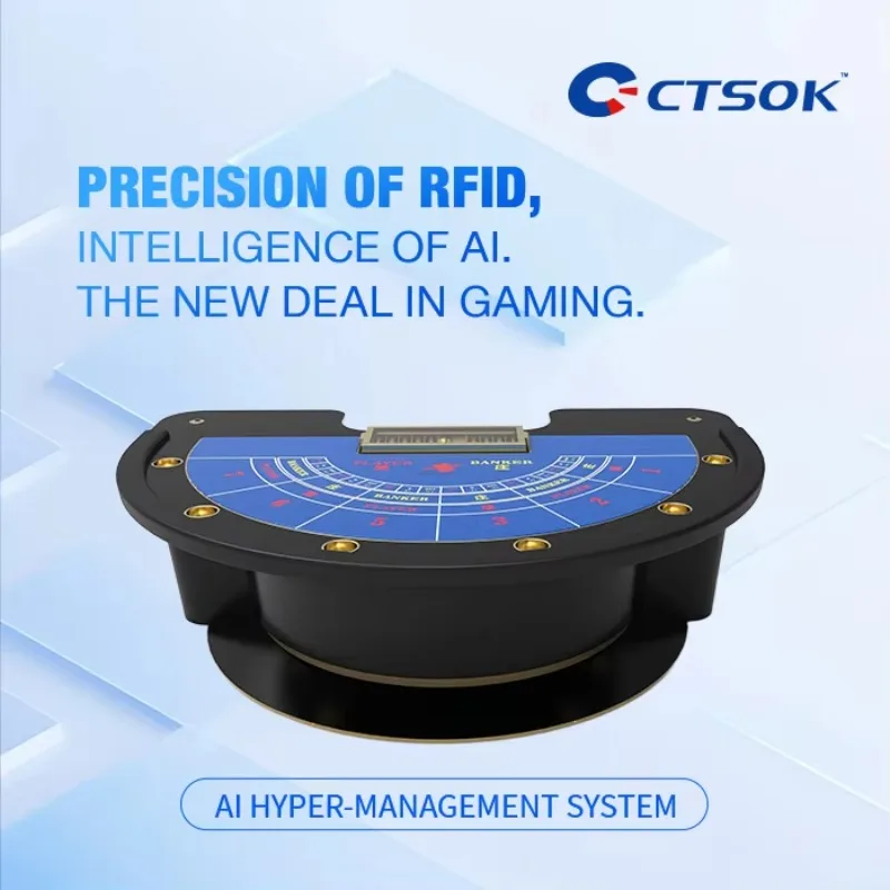 CTSOK Customized Durable Luxury Wood Blackjack Table Professional Touchscreen Poker Card 6-Player Casino Gambling for Gamblers
CTSOK Customized Durable Luxury Wood Blackjack Table Professional Touchscreen Poker Card 6-Player Casino Gambling for Gamblers