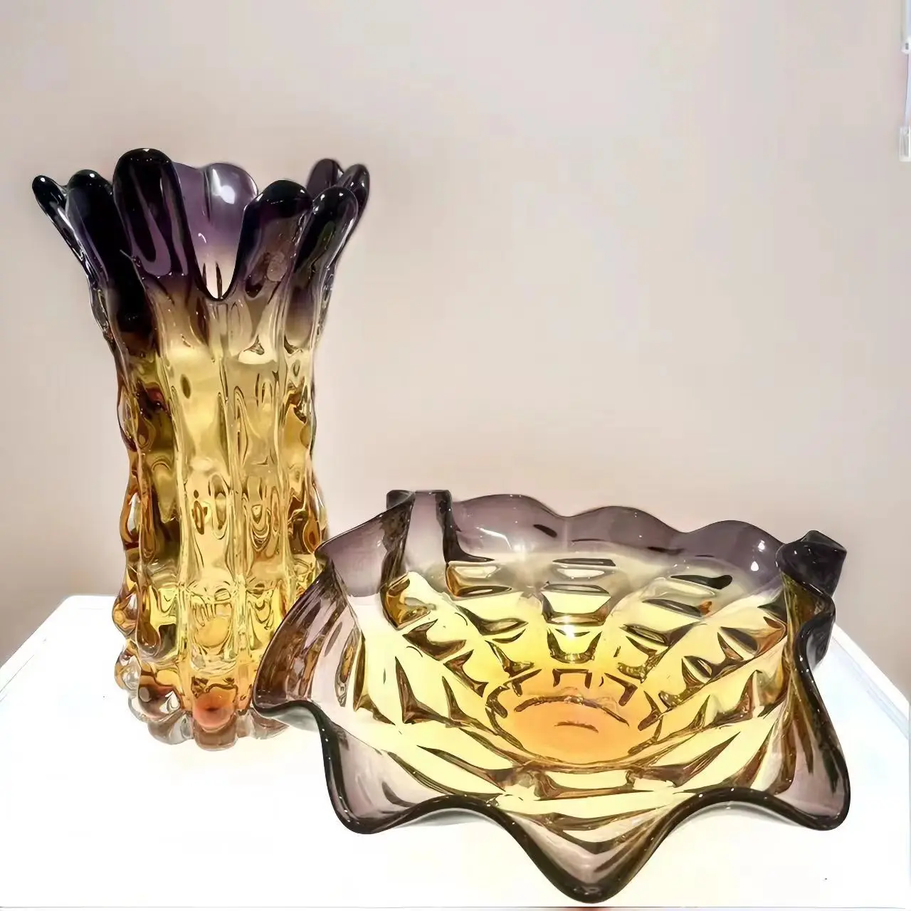 DSA Thickened Glazed Purple Poly Baicai Vase Living Room Flower Arrangement Entrance Dining Table Model Room TV Cabinet Premium
DSA Thickened Glazed Purple Poly Baicai Vase Living Room Flower Arrangement Entrance Dining Table Model Room TV Cabinet Premium