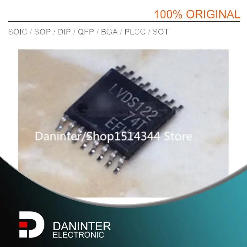 LVDS122 SN65LVDS122 SN65LVDS122PW SN65LVDS122PWR новый импортный оригинальный TSSOP16 10 шт./лот
LVDS122 SN65LVDS122 SN65LVDS122PW SN65LVDS122PWR новый импортный оригинальный TSSOP16 10 шт./лот