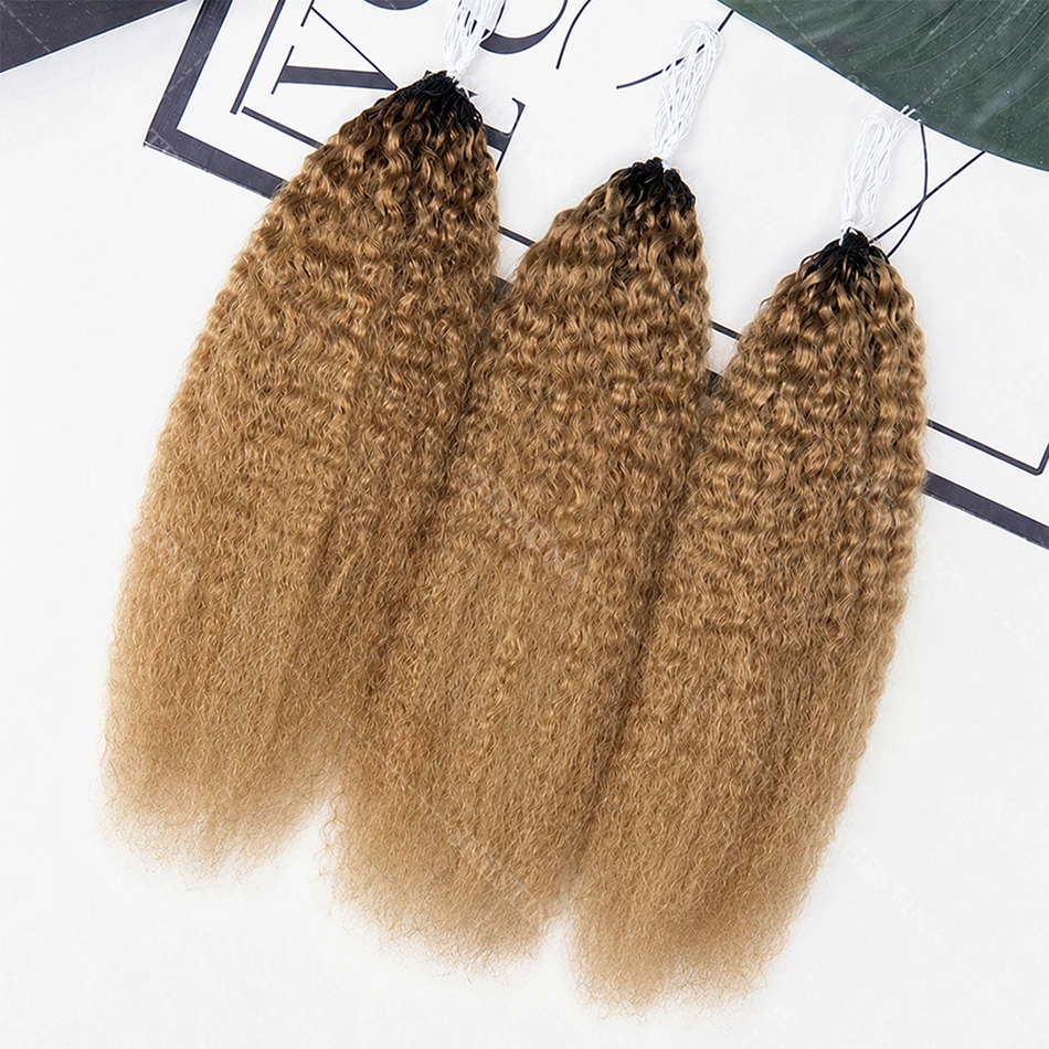 12A Honey Blonde Reusable Kinky Straight Crochet Hair For Braid Pre stretched Knotless Feather Crochet Human Hair Extensions For Boho Hair
12A Honey Blonde Reusable Kinky Straight Crochet Hair For Braid Pre stretched Knotless Feather Crochet Human Hair Extensions For Boho Hair