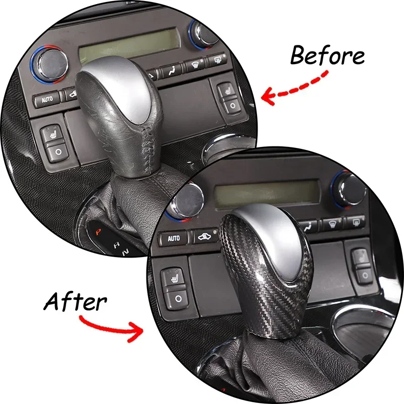 For Chevrolet Corvette C6 2005-2013 Real Carbon Fiber Car Interior Gear Shift Head Cover Trim Sticker Car Styling Accessories
For Chevrolet Corvette C6 2005-2013 Real Carbon Fiber Car Interior Gear Shift Head Cover Trim Sticker Car Styling Accessories