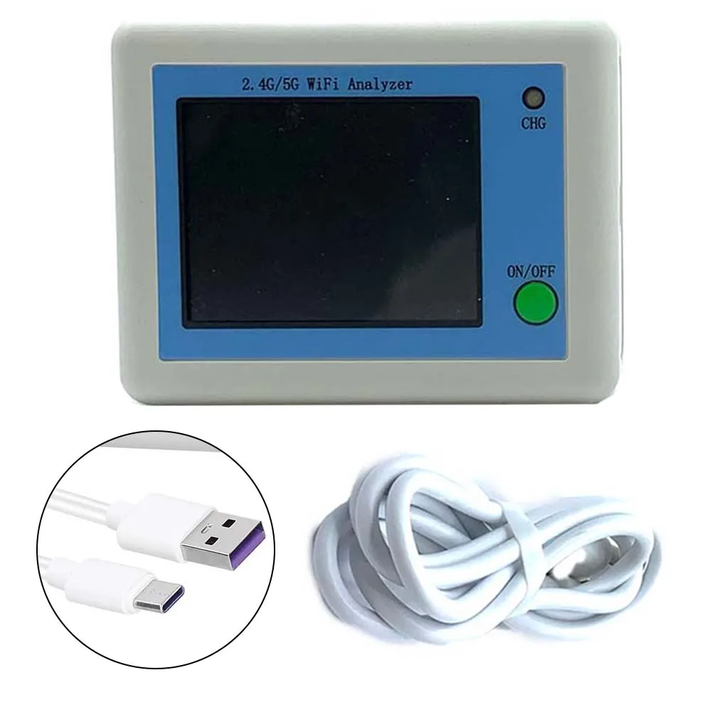 2.4G/5G WIFI Signal Analyzer With 2.4 Inch Display Network Cable Tester For Test Meters Tool Accessory In Stock Wholesale
2.4G/5G WIFI Signal Analyzer With 2.4 Inch Display Network Cable Tester For Test Meters Tool Accessory In Stock Wholesale
