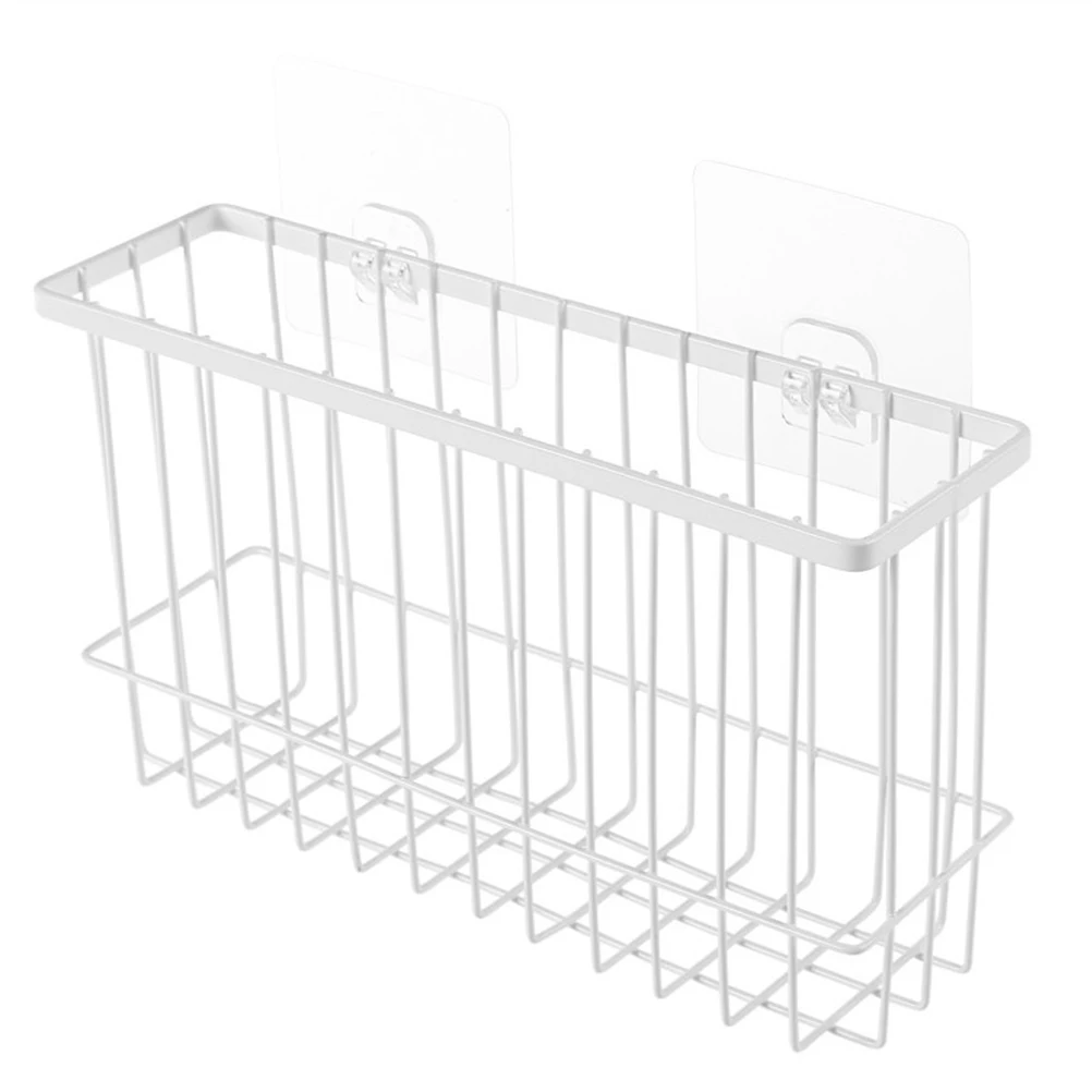 Wall Mounted Storage Rack White Kitchen Holder Bathroom Organizer Shower Hollowed Design No Drilling Smooth Surface Long
Wall Mounted Storage Rack White Kitchen Holder Bathroom Organizer Shower Hollowed Design No Drilling Smooth Surface Long