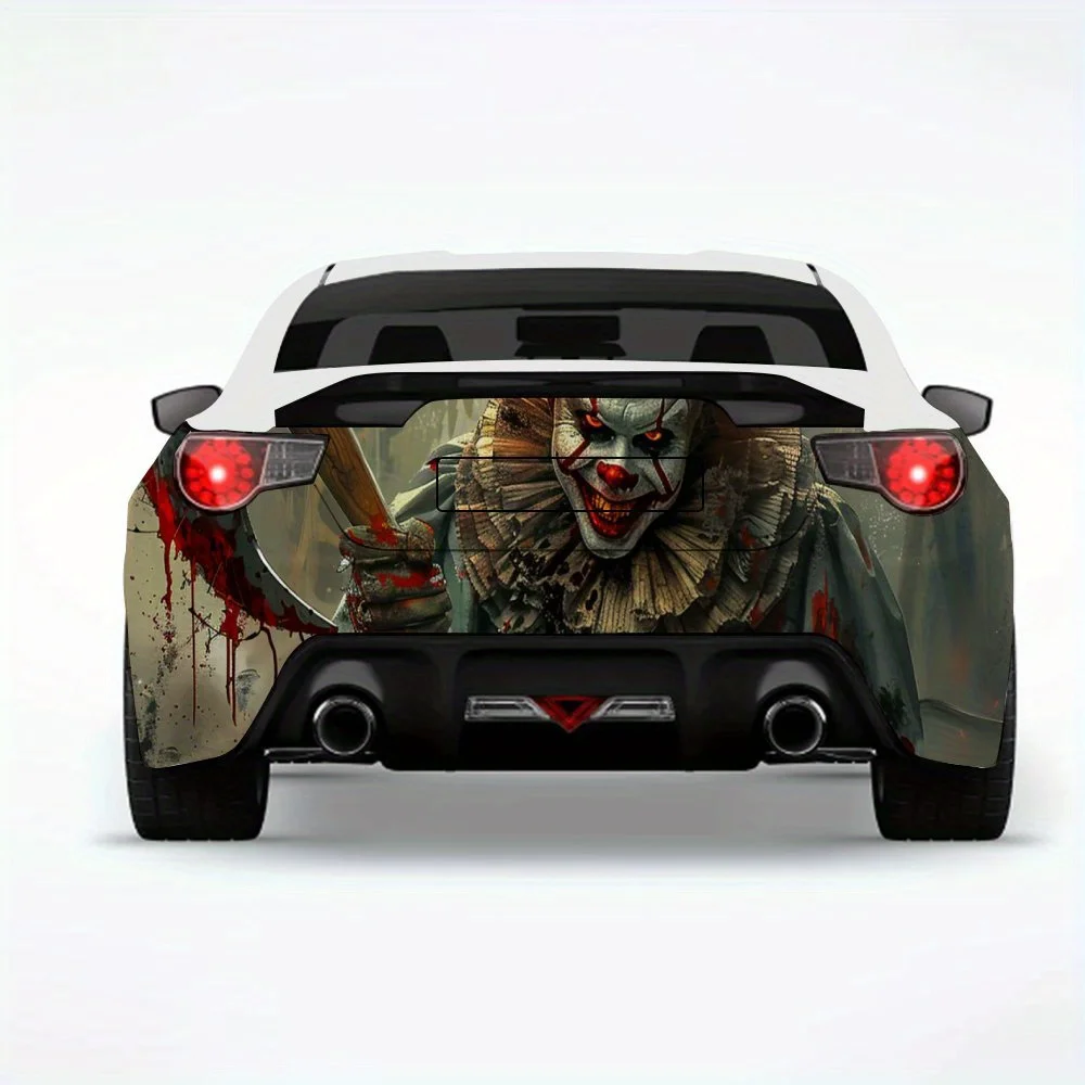 Автомобильная наклейка «Клоун с топором», виниловая наклейка на заднюю часть автомобиля, водонепроницаемые самоклеящиеся виниловые наклейки для хвоста и бампера автомобиля, Decora
Автомобильная наклейка «Клоун с топором», виниловая наклейка на заднюю часть автомобиля, водонепроницаемые самоклеящиеся виниловые наклейки для хвоста и бампера автомобиля, Decora