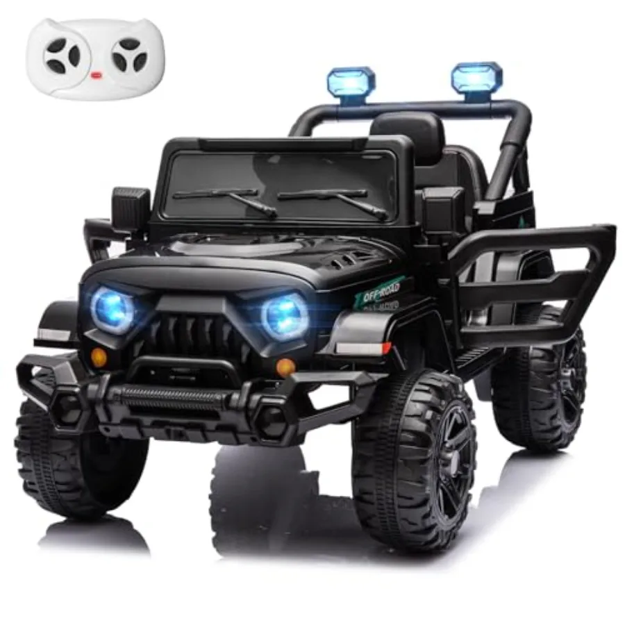 electric ride-on truck car for outdoor use, ABS plastic body, black color, twin 55W motors with 4MPH max speed, Bluetooth music
electric ride-on truck car for outdoor use, ABS plastic body, black color, twin 55W motors with 4MPH max speed, Bluetooth music