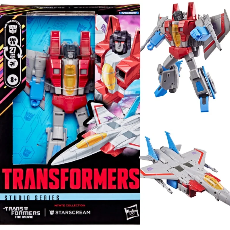 Hasbro Genuine Starscream Studio Series Ss86 The Movie Voyager Class Decepticon Action Figure Collectible Transforming Toy
Hasbro Genuine Starscream Studio Series Ss86 The Movie Voyager Class Decepticon Action Figure Collectible Transforming Toy