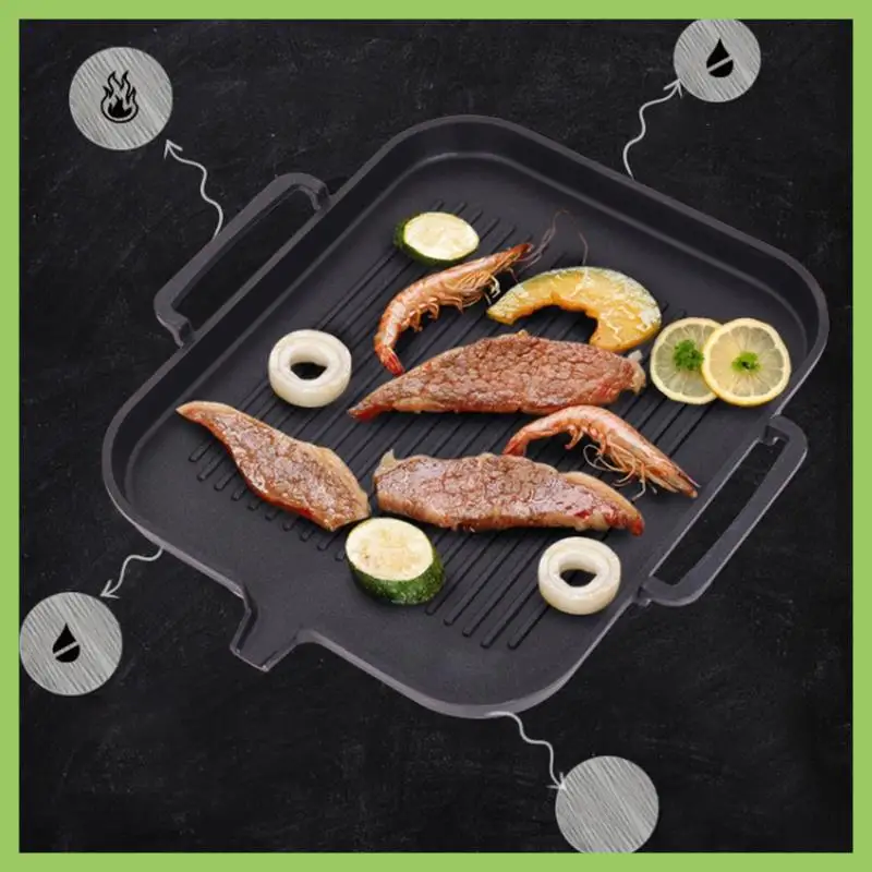Induction Cooker Baking Pan Korean Maifan Stone Baking Pan Household Non-Stick Smokeless Barbecue Pan
Induction Cooker Baking Pan Korean Maifan Stone Baking Pan Household Non-Stick Smokeless Barbecue Pan