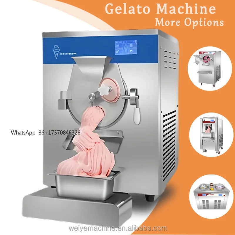 Customization Support Large Capacity Automatic Temperature Control One-click Cleaning Italian Commercial Hard Ice Cream Machine
Customization Support Large Capacity Automatic Temperature Control One-click Cleaning Italian Commercial Hard Ice Cream Machine