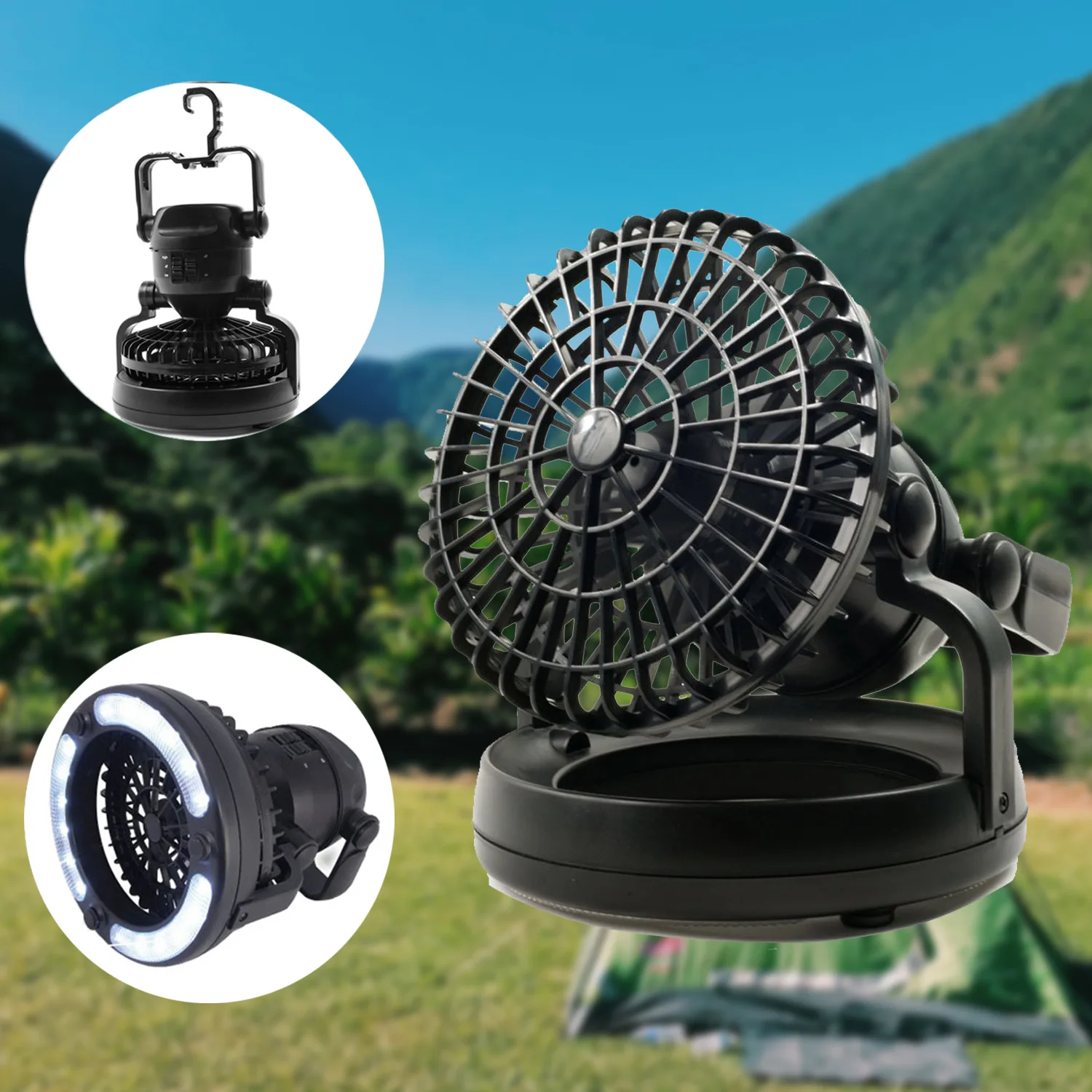 Многофункциональный вентилятор для отдыха на открытом воздухе, складной подвесной вентилятор для кемпинга, аккумуляторный вентилятор
Многофункциональный вентилятор для отдыха на открытом воздухе, складной подвесной вентилятор для кемпинга, аккумуляторный вентилятор