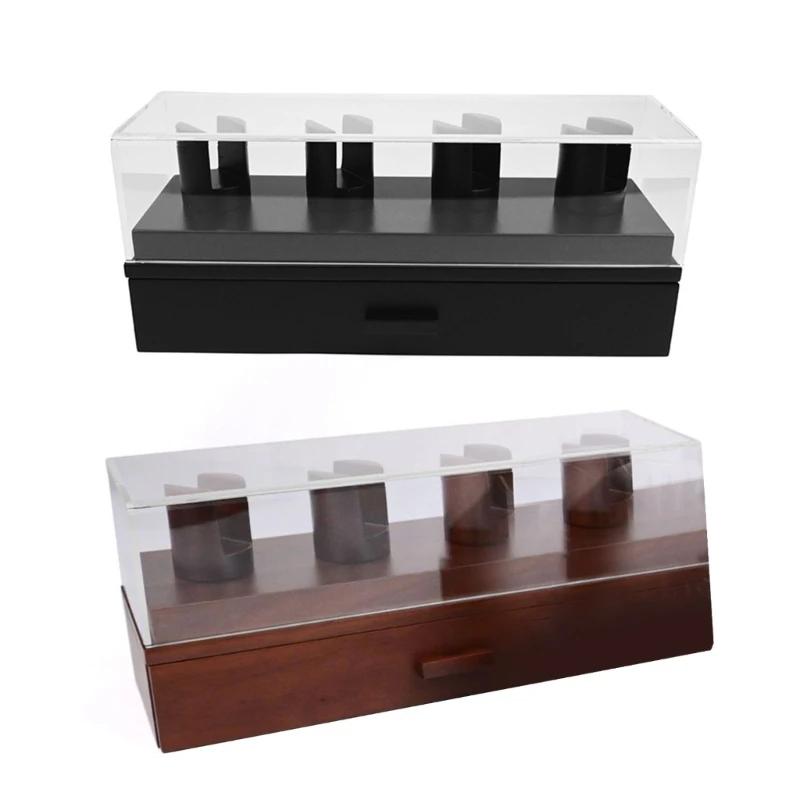 Luxurious Watch Display Case Multipurpose Watch Storage Box for 4 Timepieces Men's Wrist Accessory Showcase
Luxurious Watch Display Case Multipurpose Watch Storage Box for 4 Timepieces Men's Wrist Accessory Showcase