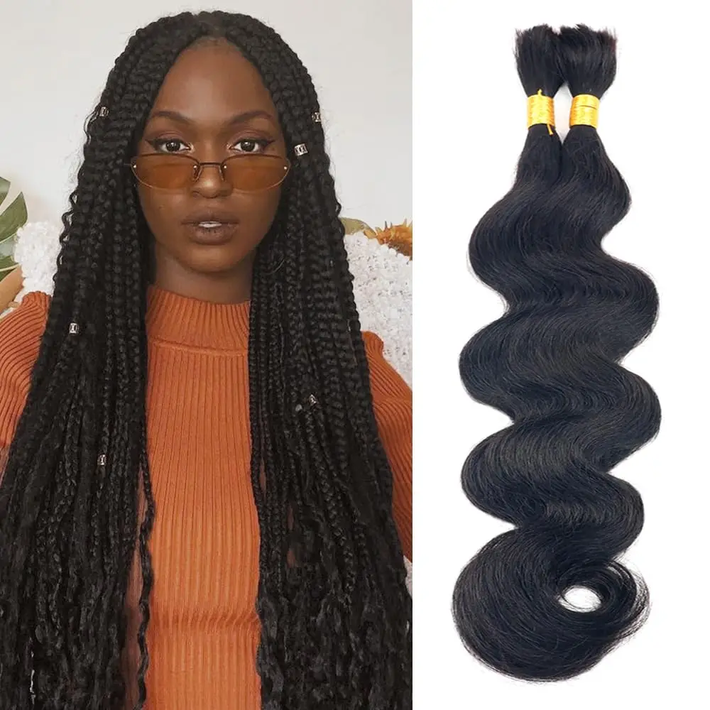 Body Wave bulk Human Hair Weave bulk Extension Brazilian Virgin Hair Human Hair for women braiding No Weft
Body Wave bulk Human Hair Weave bulk Extension Brazilian Virgin Hair Human Hair for women braiding No Weft