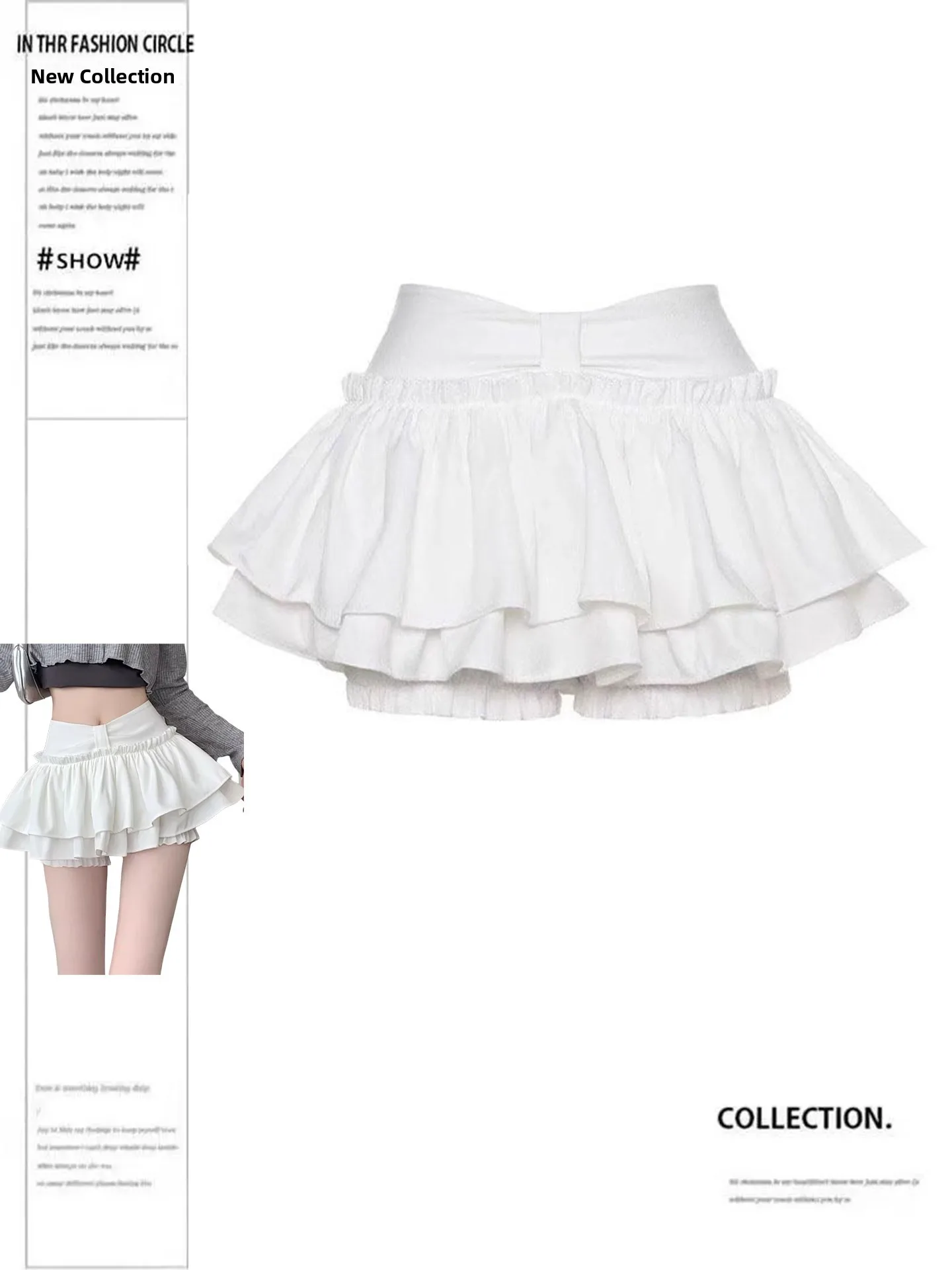 White Korean Style A-Line Skirt for plus Size Women Spring Season Pure Desire Fluffy Cake Skirt Commute Style Casual Wear
White Korean Style A-Line Skirt for plus Size Women Spring Season Pure Desire Fluffy Cake Skirt Commute Style Casual Wear