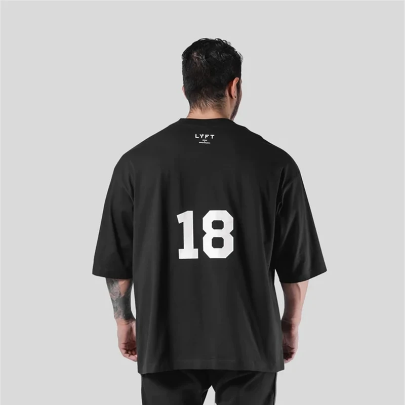 LYFT NO.18 Свободные мужские футболки для спортзала и бега, дышащие, с коротким рукавом, летние, хлопковые, для фитнеса, спорта, бодибилдинга, тренировок, топы
LYFT NO.18 Свободные мужские футболки для спортзала и бега, дышащие, с коротким рукавом, летние, хлопковые, для фитнеса, спорта, бодибилдинга, тренировок, топы