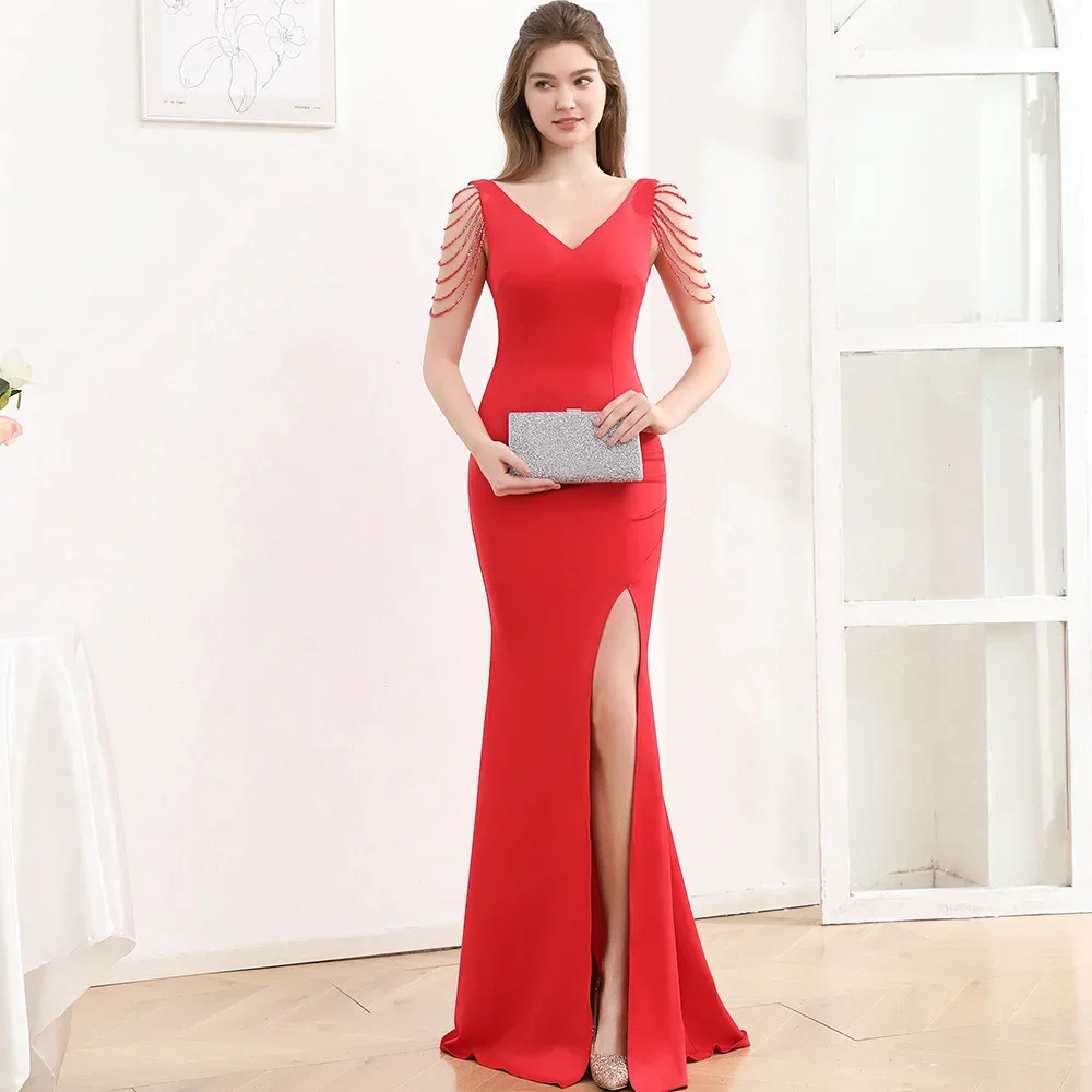 Evening Dress Slim Fit Party Long Fishtail drag queen costumes ballroom dress standard
Evening Dress Slim Fit Party Long Fishtail drag queen costumes ballroom dress standard