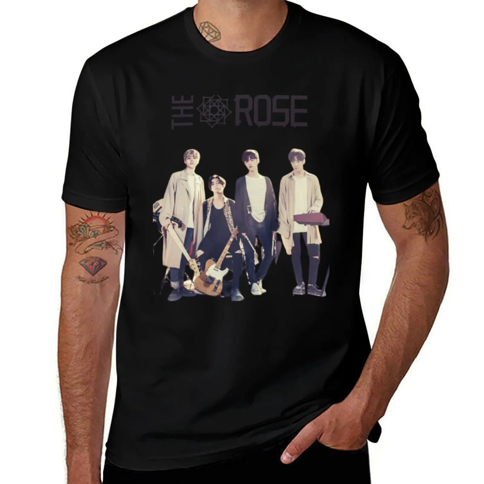 the rose kpop boyband T-Shirt funny shirt cotton Clothing heavyweights mens t shirts top quality
the rose kpop boyband T-Shirt funny shirt cotton Clothing heavyweights mens t shirts top quality