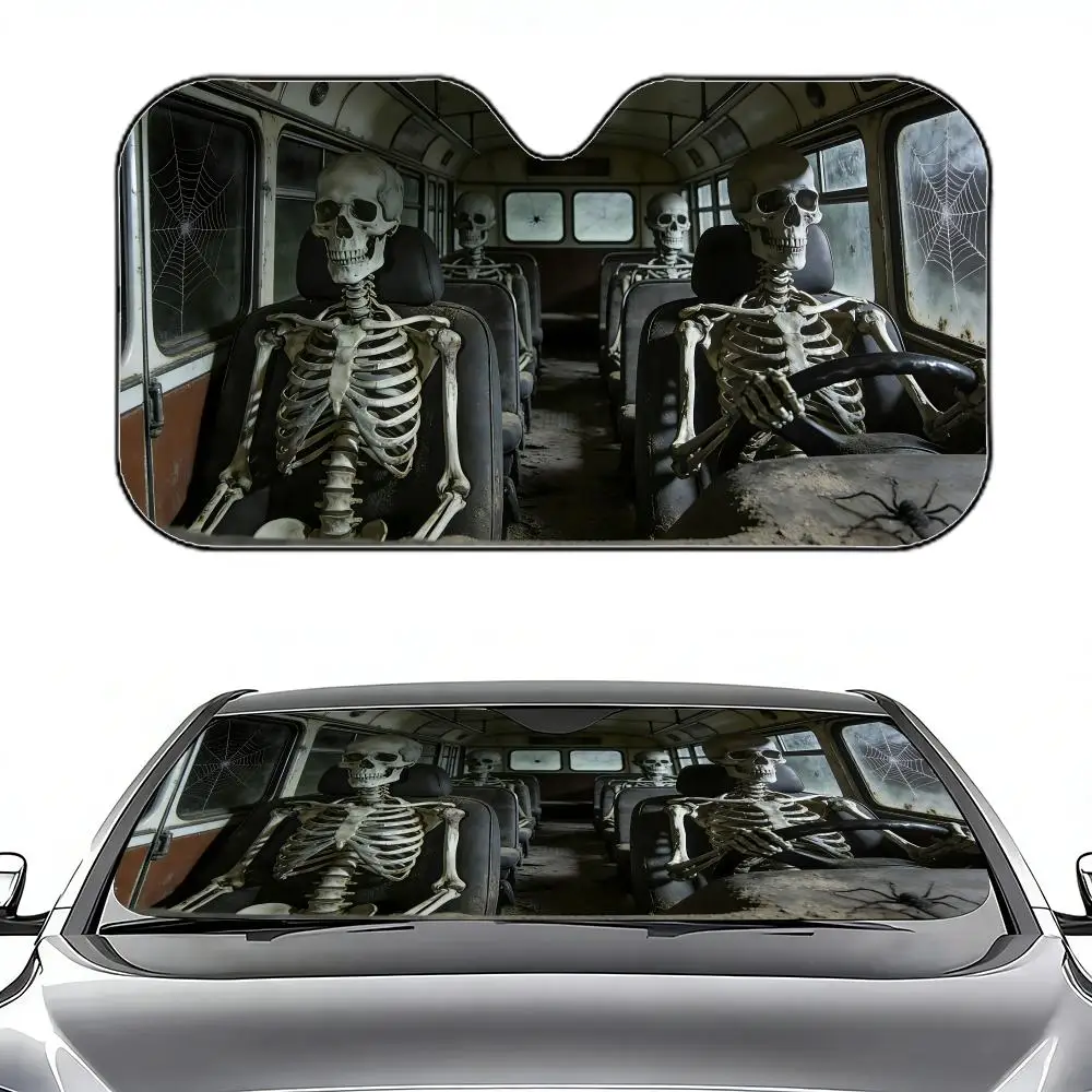Human Bones on a car Amusing Sun Visor Retractable Car Sun Visor Car Windshield Sun Shade UV Protector Window Cover
Human Bones on a car Amusing Sun Visor Retractable Car Sun Visor Car Windshield Sun Shade UV Protector Window Cover
