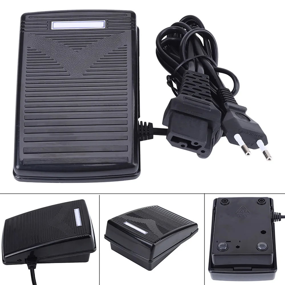 Шнур питания, педаль управления, 220 В, пластиковая педаль для швейной машины, вилка европейского стандарта, педаль управления скоростью, детали для швейной машины
Шнур питания, педаль управления, 220 В, пластиковая педаль для швейной машины, вилка европейского стандарта, педаль управления скоростью, детали для швейной машины