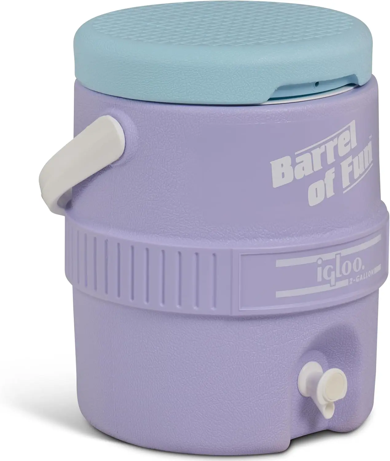 2-Gallon Retro Party Water Jug Cooler with Push Button Spigot, Lilac Breeze
2-Gallon Retro Party Water Jug Cooler with Push Button Spigot, Lilac Breeze