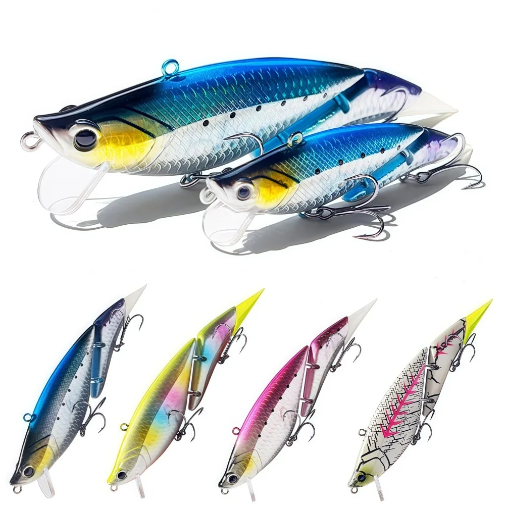 9.8cm 9g 15cm 27.6g Two-Section Floating Minnow Lure Hard Bait Sea Fishing Freshwater Hard Bait Fishing Tackle Sinking
9.8cm 9g 15cm 27.6g Two-Section Floating Minnow Lure Hard Bait Sea Fishing Freshwater Hard Bait Fishing Tackle Sinking