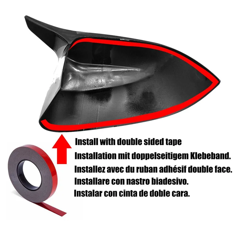 A21F-2 PCS Side Door Rearview Mirror Cover Trim Shells Cap Glossy Black Horn ABS Automotive Supplies For Hyundai Elantra 2021 20
A21F-2 PCS Side Door Rearview Mirror Cover Trim Shells Cap Glossy Black Horn ABS Automotive Supplies For Hyundai Elantra 2021 20