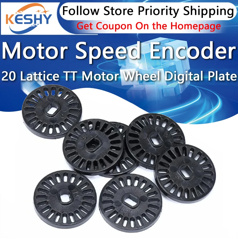 10PCS/Lot Motor Speed Encoder 20 Lattice TT Motor Wheel Digital Plate of Laser High Precision Diy Robot Car Chassis Velocity
10PCS/Lot Motor Speed Encoder 20 Lattice TT Motor Wheel Digital Plate of Laser High Precision Diy Robot Car Chassis Velocity