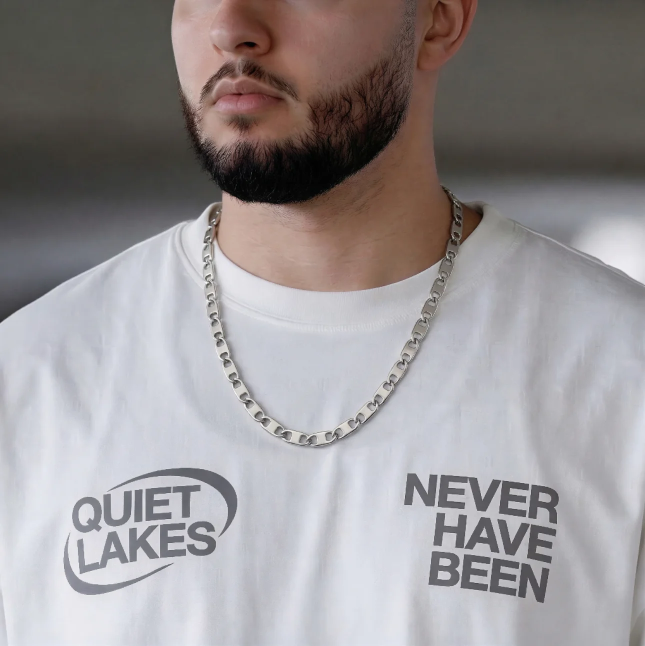 316L Stainless Steel Ladder Link Chain 58cm, Non-Tarnish H-Link Necklace, Waterproof Minimalist Hip Hop Jewelry Gold Steel
316L Stainless Steel Ladder Link Chain 58cm, Non-Tarnish H-Link Necklace, Waterproof Minimalist Hip Hop Jewelry Gold Steel
