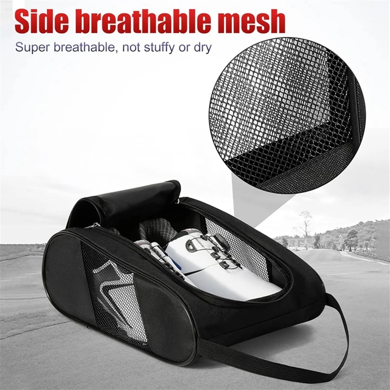 Portable Shoe Storage Bags Travel Shoe Cover Pouch Oxford Cloth Splicing Breathable Mesh Moistureproof Shoe Storage Pack
Portable Shoe Storage Bags Travel Shoe Cover Pouch Oxford Cloth Splicing Breathable Mesh Moistureproof Shoe Storage Pack