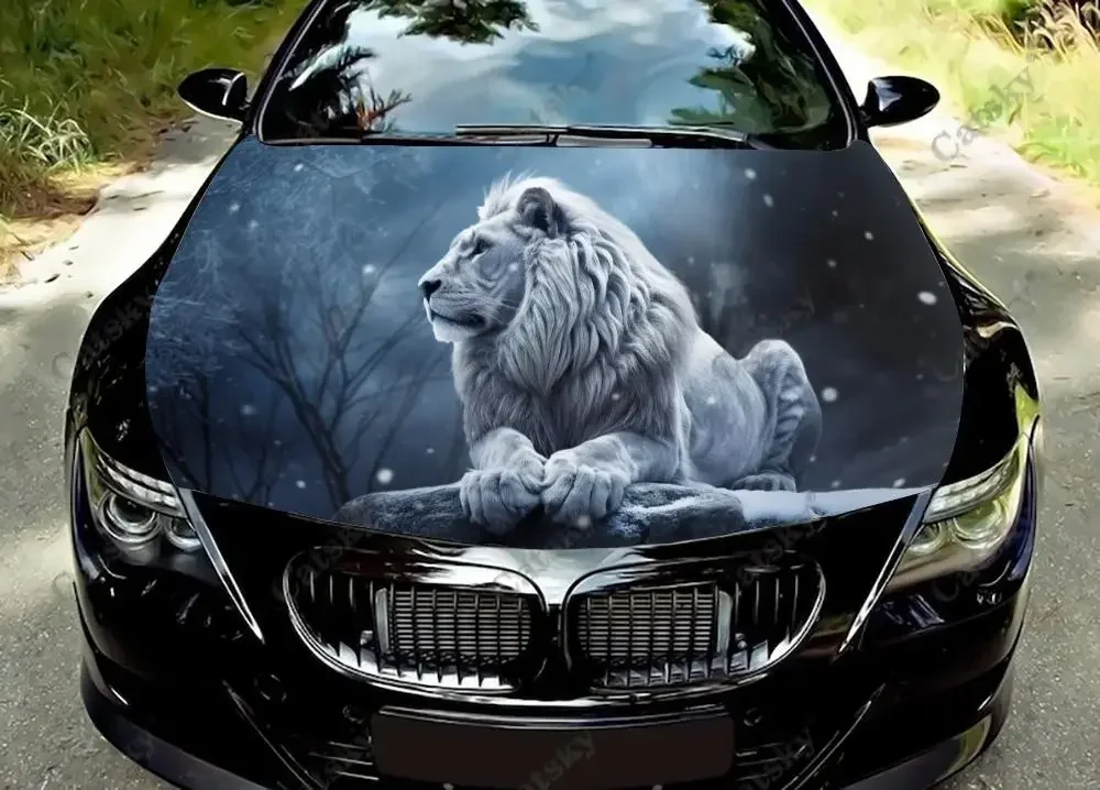 Lion With Winter Snowfall Car Hood Decal Truck Decals Vinyl Sticker Graphic Wrap Stickers Trucks Cars Bonnet Vinyls
Lion With Winter Snowfall Car Hood Decal Truck Decals Vinyl Sticker Graphic Wrap Stickers Trucks Cars Bonnet Vinyls