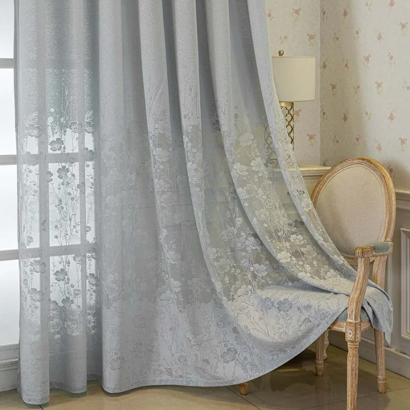 European Luxury Embroidered Tulle Curtains for Living Dining Room Bedroom Custom Size Wedding Jacquard Decoration Partition
European Luxury Embroidered Tulle Curtains for Living Dining Room Bedroom Custom Size Wedding Jacquard Decoration Partition