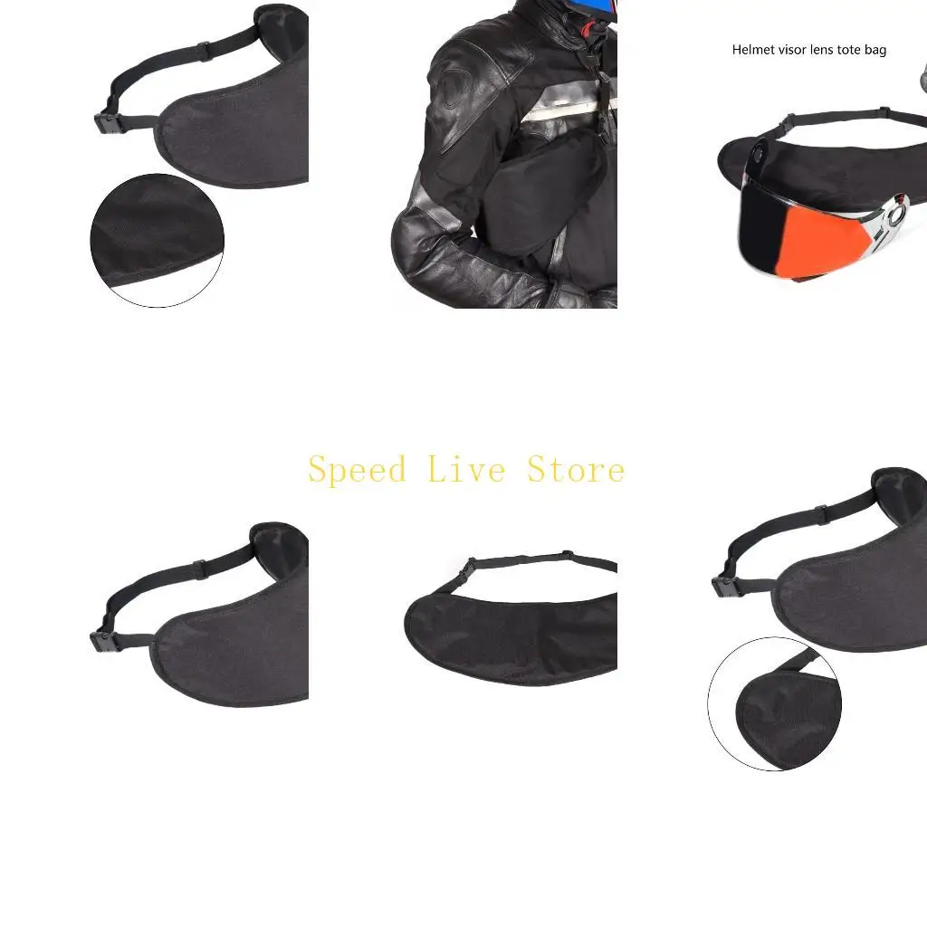 547C Portable Motorcycle Helmets Visors Bag with Ample Space Motorcycle Helmets Visors Storage Bag Upgrades for Lens
547C Portable Motorcycle Helmets Visors Bag with Ample Space Motorcycle Helmets Visors Storage Bag Upgrades for Lens
