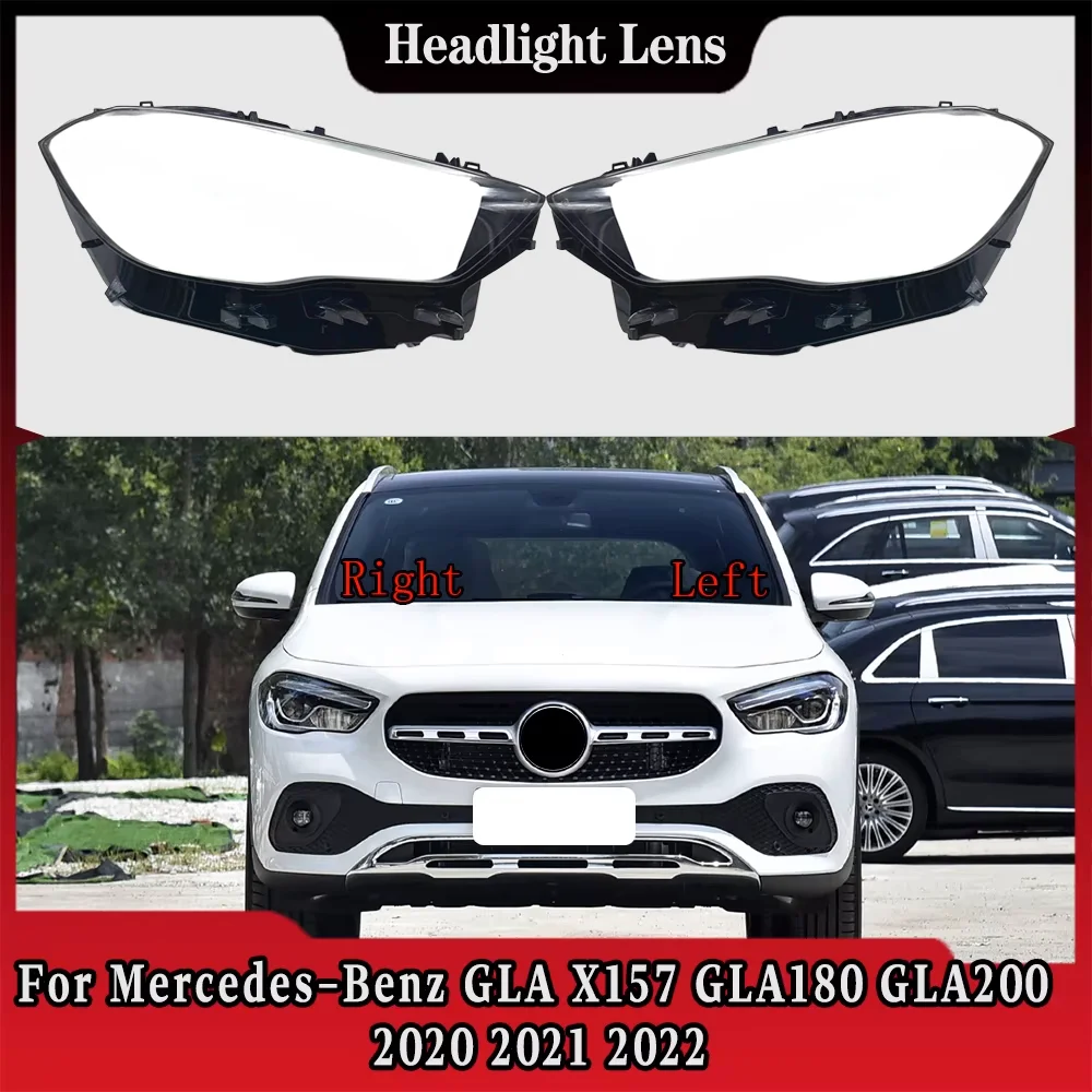 Крышка фары для Benz GLA X157 GLA180 GLA200 2020 2021 2022, прозрачная крышка фары, абажур из плексигласа
Крышка фары для Benz GLA X157 GLA180 GLA200 2020 2021 2022, прозрачная крышка фары, абажур из плексигласа