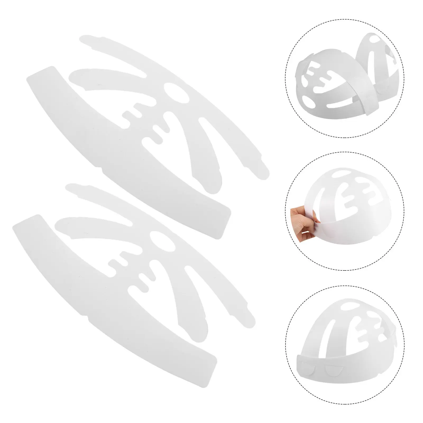 25Pcs Plastic Baseball Cap Inserts Hat Board Inner Shapers Brim Support Pad Cap Shape Hat Shaper
25Pcs Plastic Baseball Cap Inserts Hat Board Inner Shapers Brim Support Pad Cap Shape Hat Shaper
