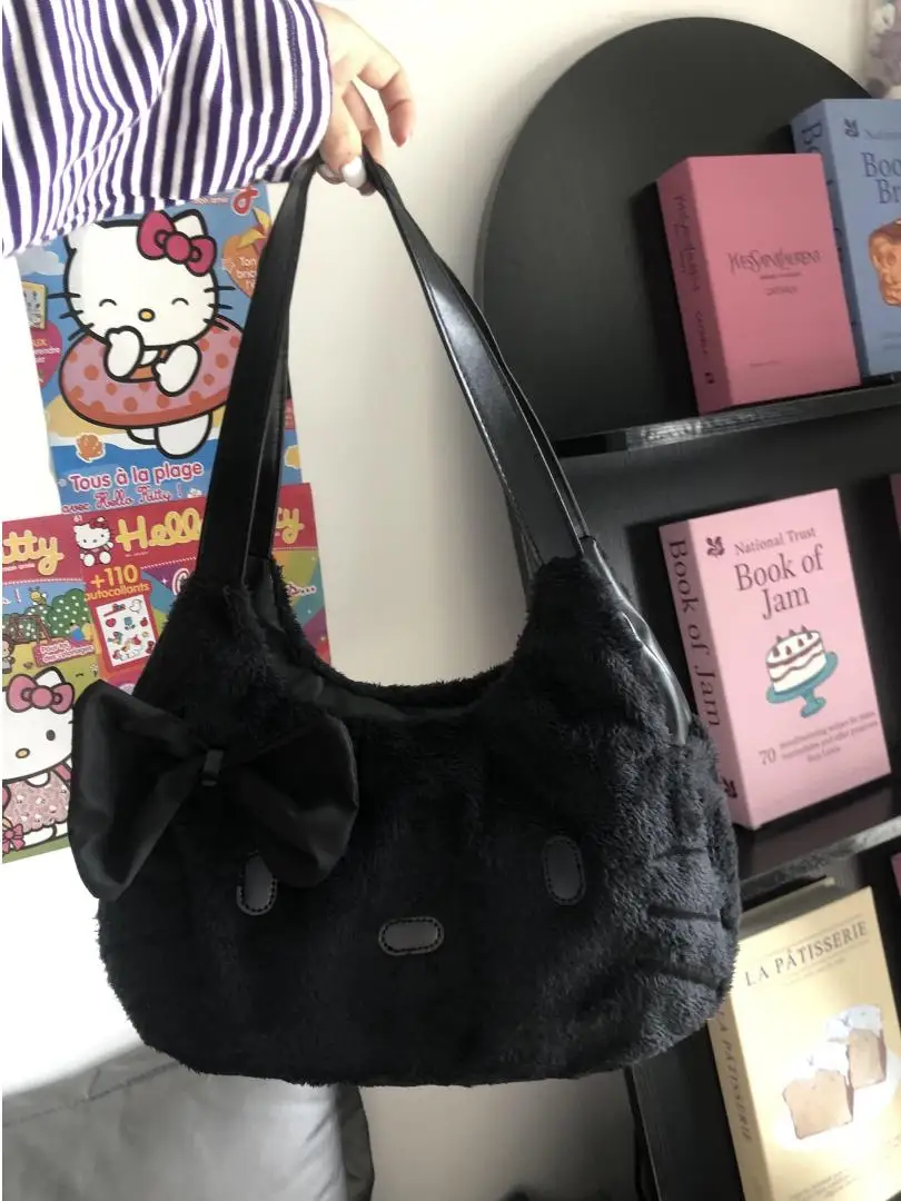 Cute Kit Plu Travel Bag Women's Handbag Tote Bag Knot Winter 2025 New Sle Youth Casual Soft Polyester
Cute Kit Plu Travel Bag Women's Handbag Tote Bag Knot Winter 2025 New Sle Youth Casual Soft Polyester