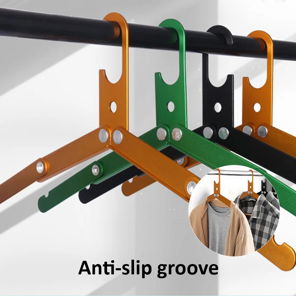 Aluminum Alloy Folding Coat Clothes Hanger for Travel Outdoor Camping Portable Clothing Drying Rack Wardrobe Organizer Tools
Aluminum Alloy Folding Coat Clothes Hanger for Travel Outdoor Camping Portable Clothing Drying Rack Wardrobe Organizer Tools