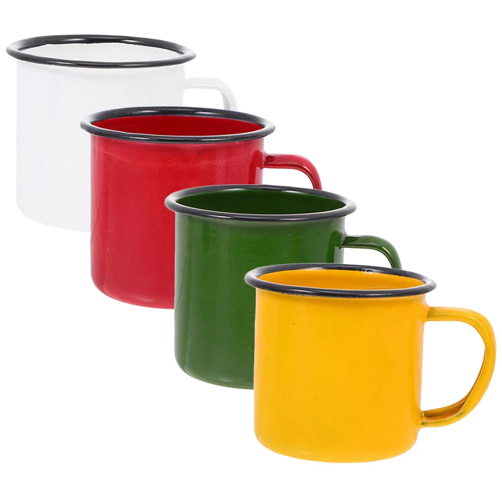 4 Pcs Glasses Retro Enamel Mug Water Cup Coffee Office Mugs Style Large Chinese Traditional
4 Pcs Glasses Retro Enamel Mug Water Cup Coffee Office Mugs Style Large Chinese Traditional