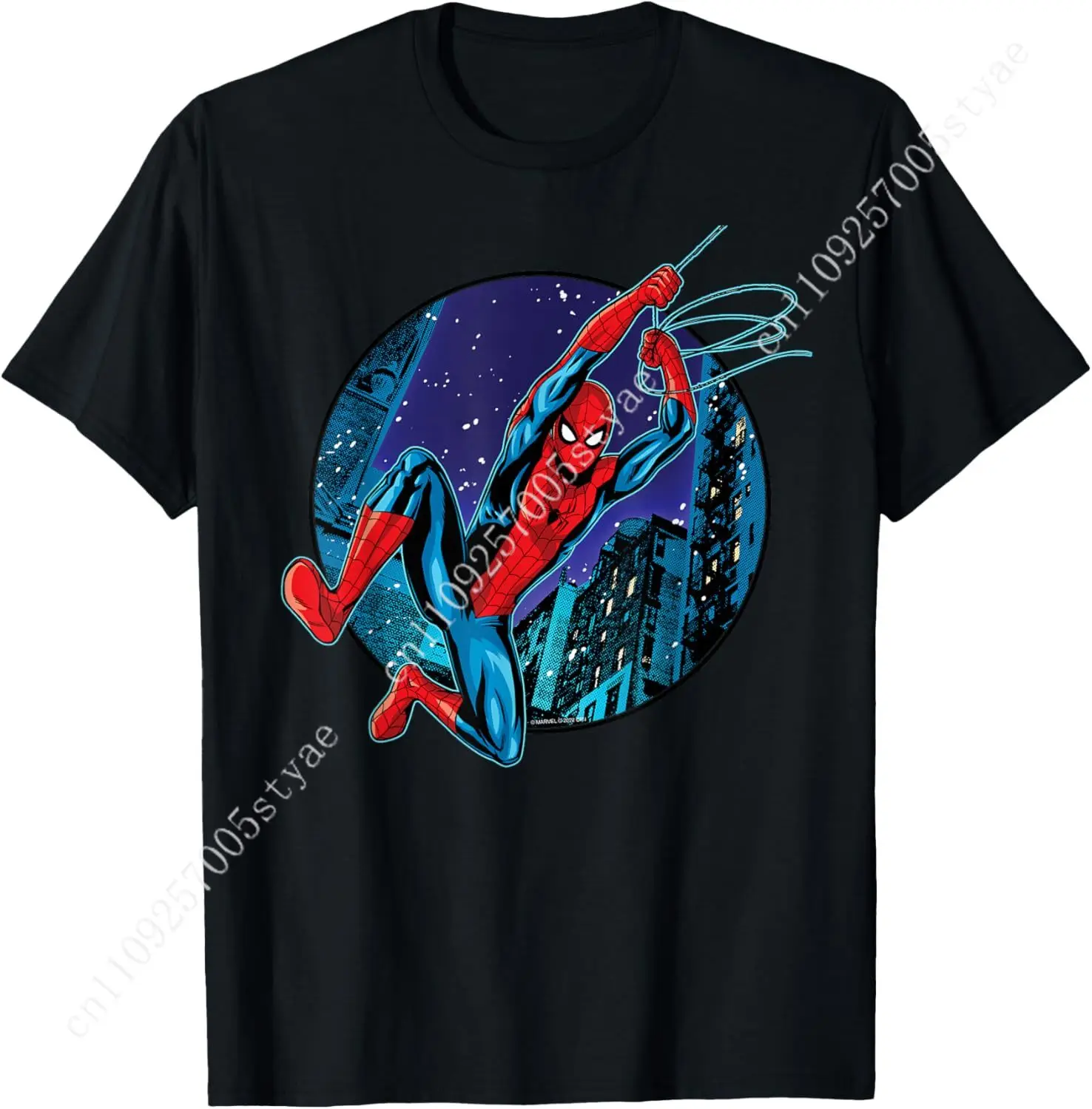 Marvel Spider-Man: No Way Home City Swing T-Shirt Cosplay
Marvel Spider-Man: No Way Home City Swing T-Shirt Cosplay