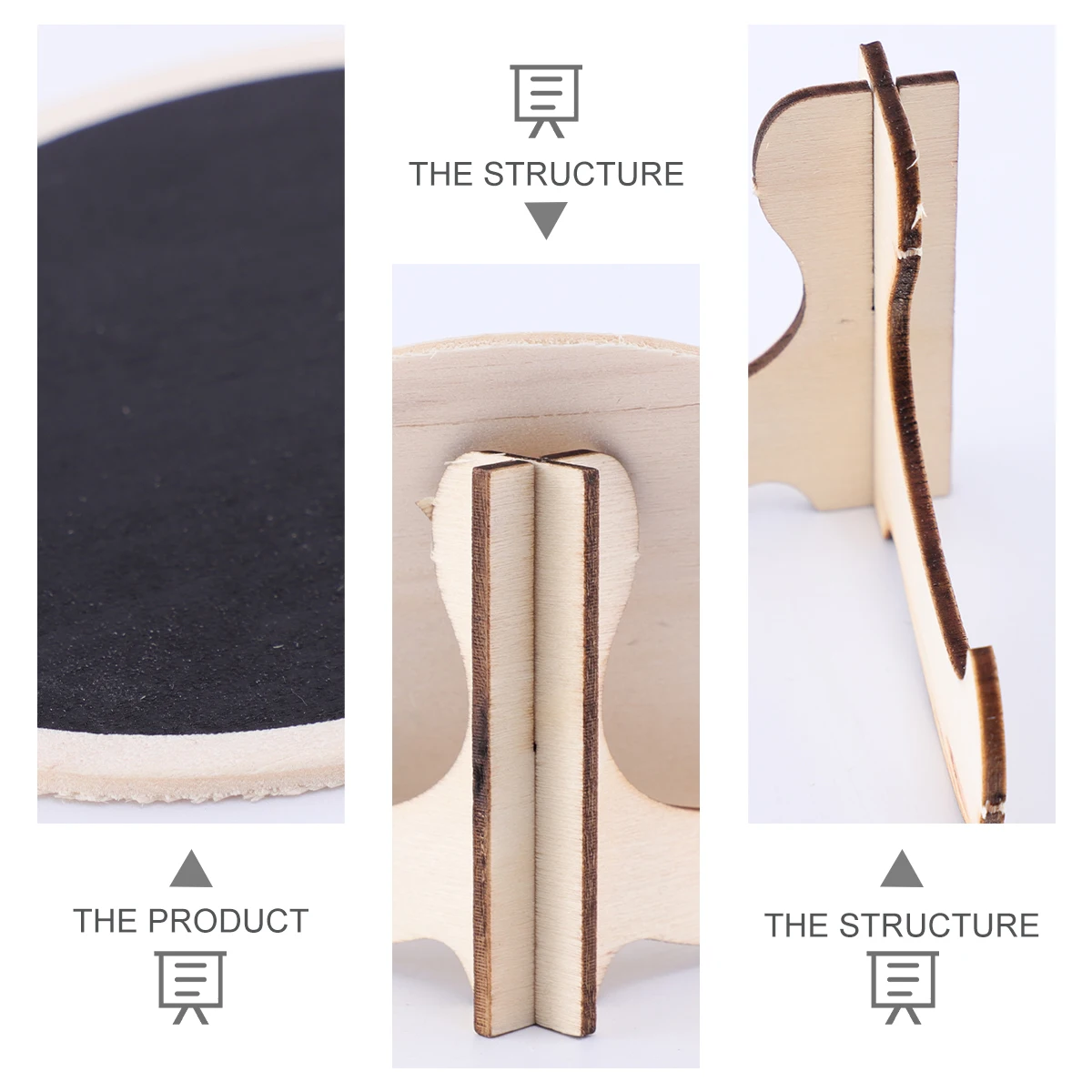 10 Pcs Desktop Blackboard Message Ornament Wooden Chalkboards Lightweight Mini Decoration
10 Pcs Desktop Blackboard Message Ornament Wooden Chalkboards Lightweight Mini Decoration