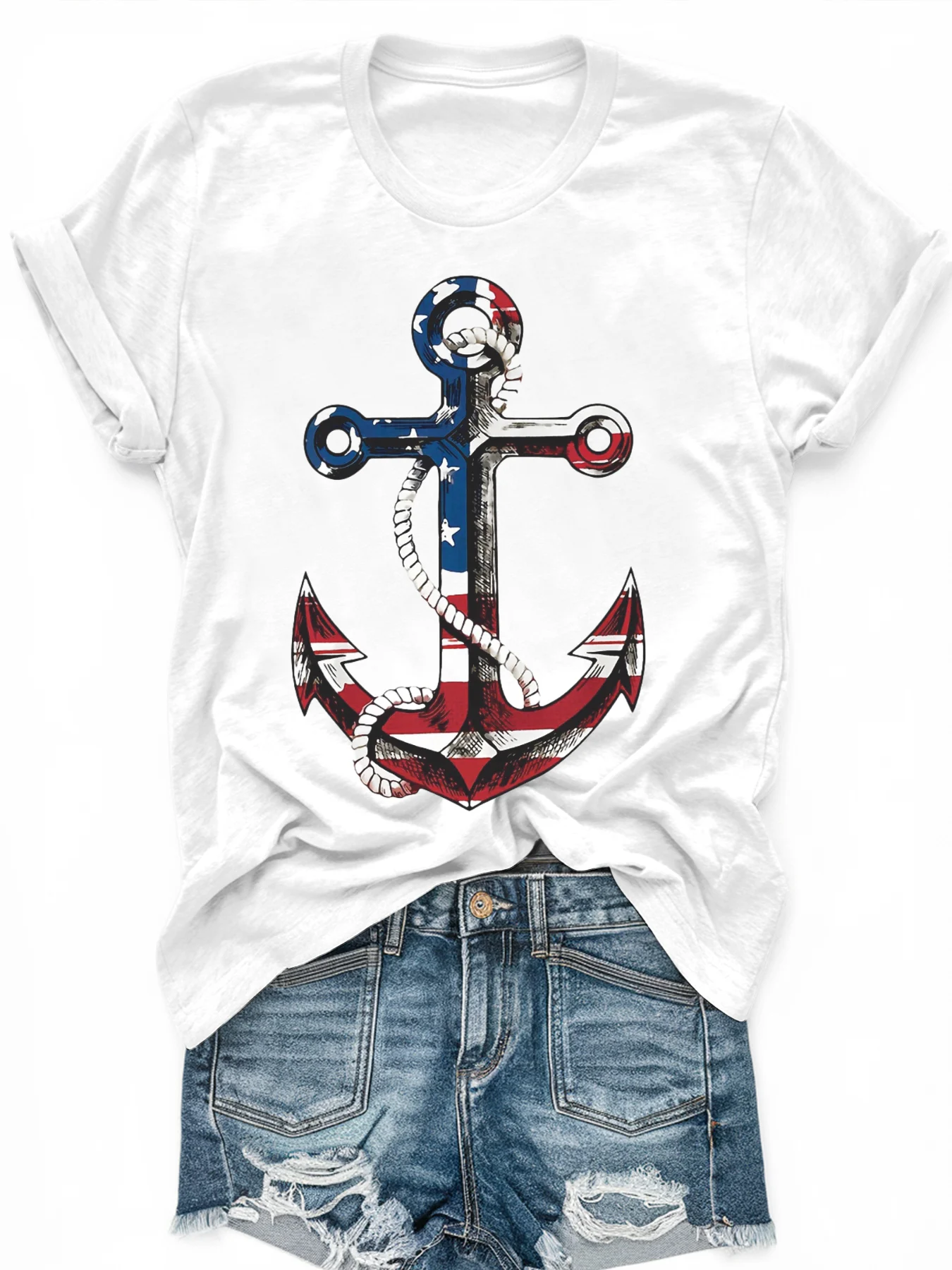 Women's large-size printed short-sleeved T-shirt, loose and casual, soft, comfortable and breathable, outdoor sports
Women's large-size printed short-sleeved T-shirt, loose and casual, soft, comfortable and breathable, outdoor sports